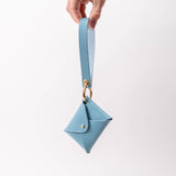 Sky Matte Vachetta Leather Wristlet Wallet Set