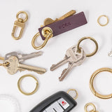 Purple Key Tag