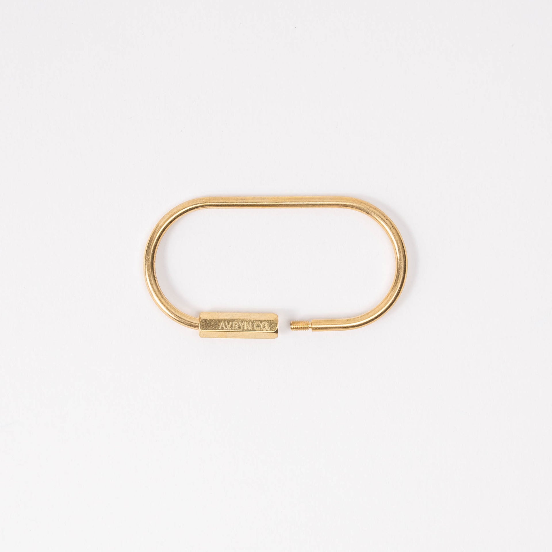 Oval Screw Lock Keyring – Avryn