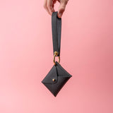 Onyx Black Wristlet