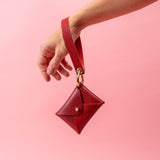 Ruby Dollaro Leather Wristlet Wallet Set