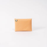 Natural Hatch Leather Card Wallet