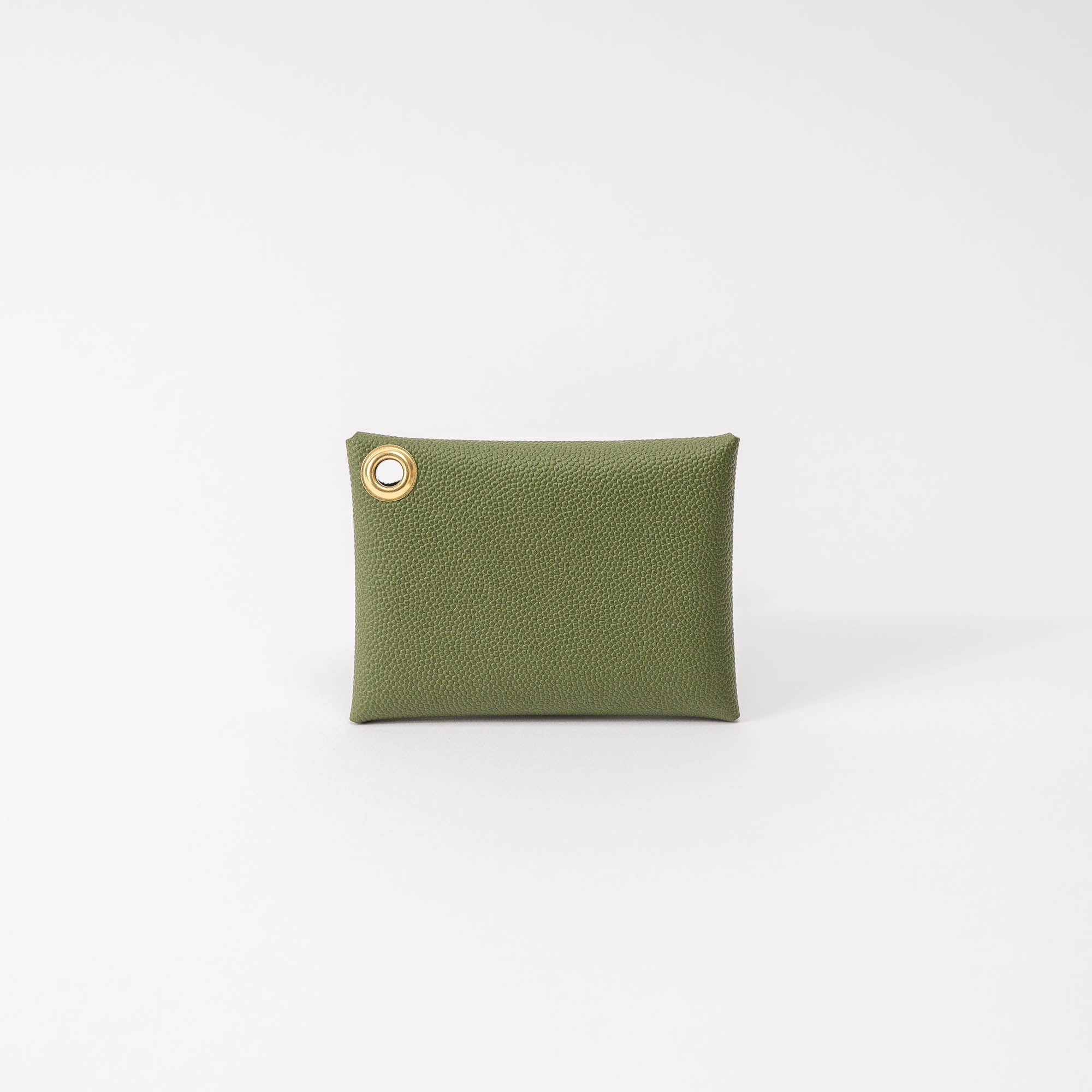 Moss Green French Leather Card Wallet | Avryn Co.