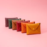 Emerald Dollaro Leather Card Wallet