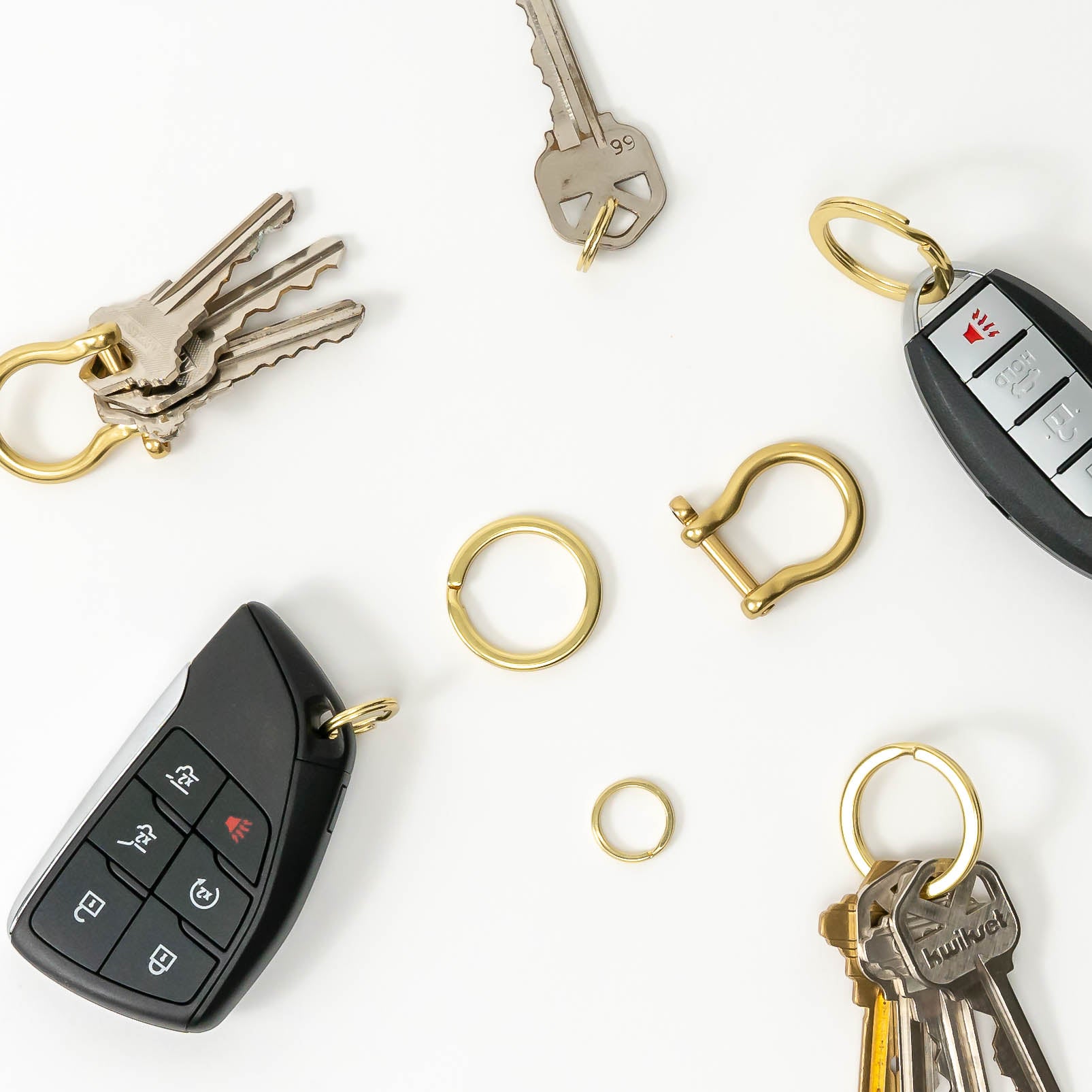 Mini key fob on sale ring